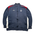 Vintage Umbro England Track Jacket Navy
