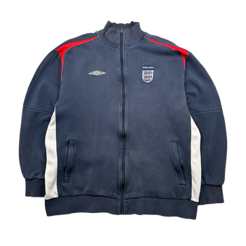 Vintage Umbro England Track Jacket Navy