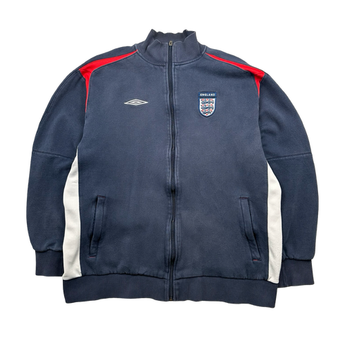 Vintage Umbro England Track Jacket Navy | Vintage Clothing Store Canada