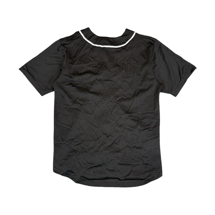 Stussy Baseball Jersey Black (USED) | Vitnage Clothing Store Canada