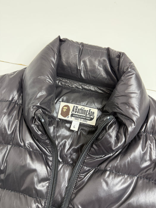 BAPE Puffer Jacket Black (USED) | Vitnage Clothing Store Canada