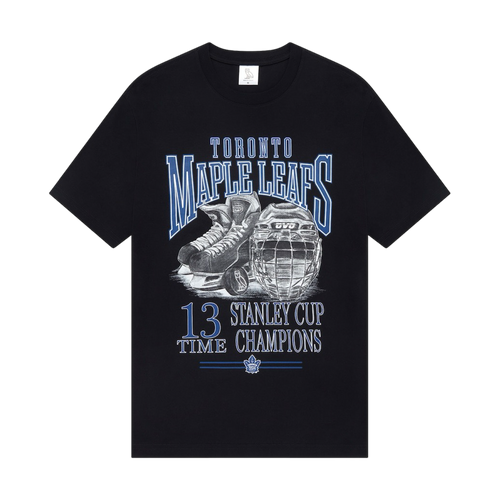 OVO Toronto Maple Leafs Tee Black | Vintage Clothing Store Canada