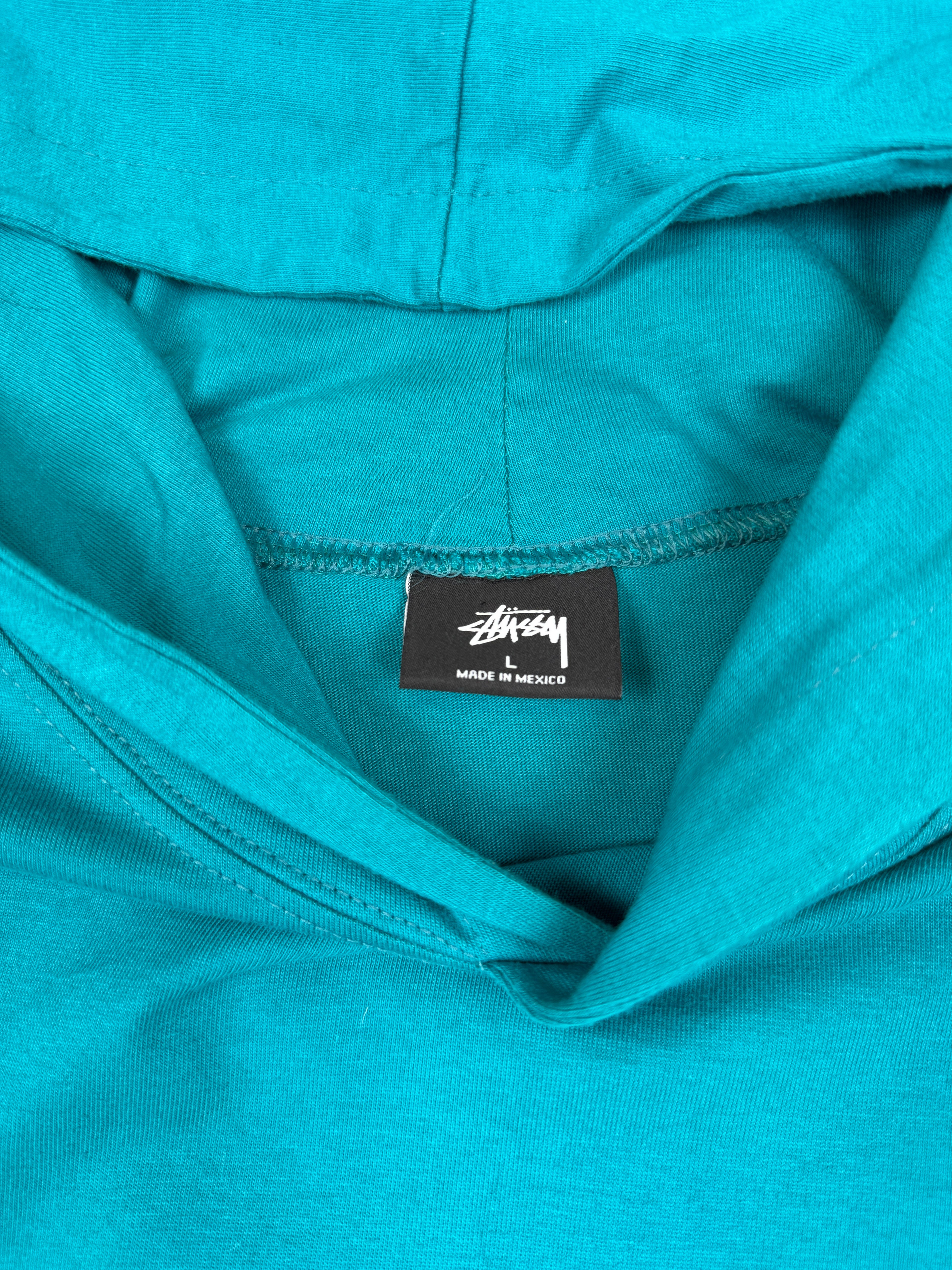Stussy 8 Ball Lightweight Sweater Teal (USED)