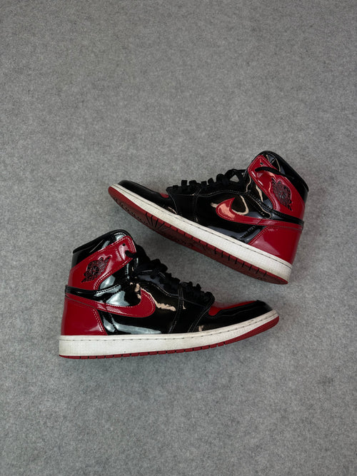 Air Jordan 1 Retro High OG Patent Bred (USED) | Vintage Clothing Store Canada