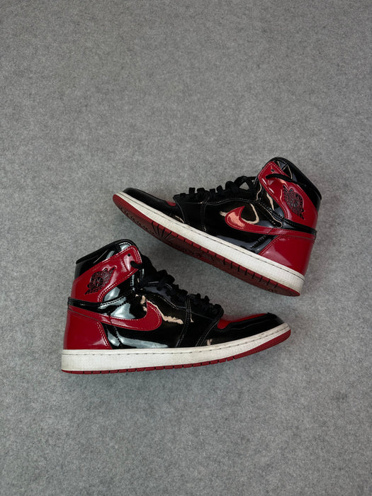Air Jordan 1 Retro High OG Patent Bred (USED) | Vitnage Clothing Store Canada