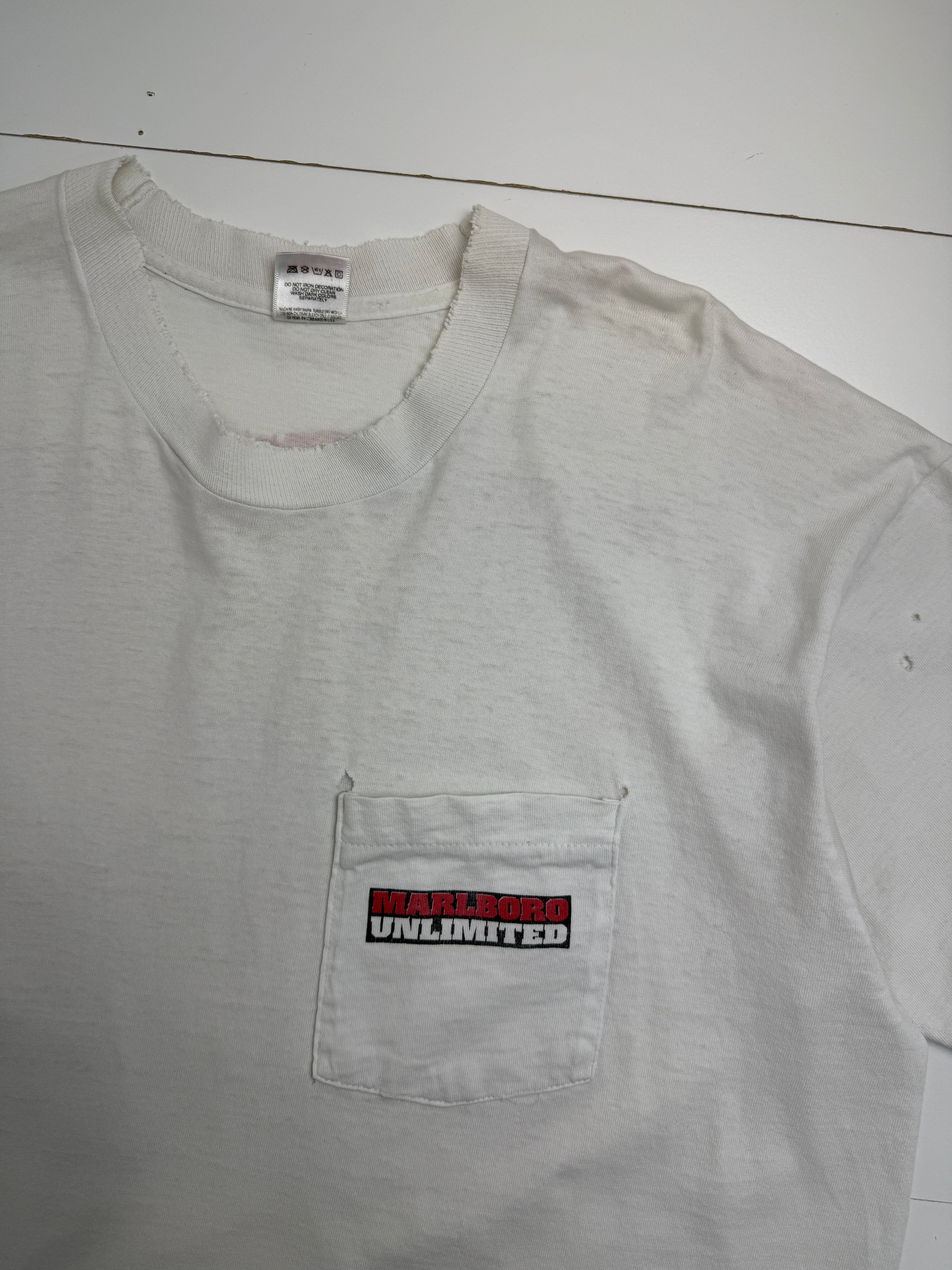 Vintage 90's Marlboro Unlimited Tee White