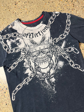 Y2K Affliction x Megadeath Tee Black