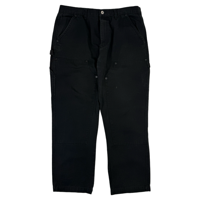 Stussy Double Knee Carpenter Pants Black (USED)