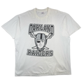Vintage Oakland Raiders MIB Tee White