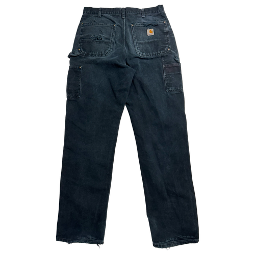 Carhartt Double Knee Carpenter Pants Black | Vintage Clothing Store Canada