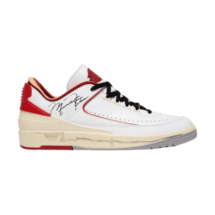 Air Jordan 2 Retro Low SP Off-White White Red | Vitnage Clothing Store Canada