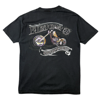 Vintage West Coast Choppers Bike Tee Black