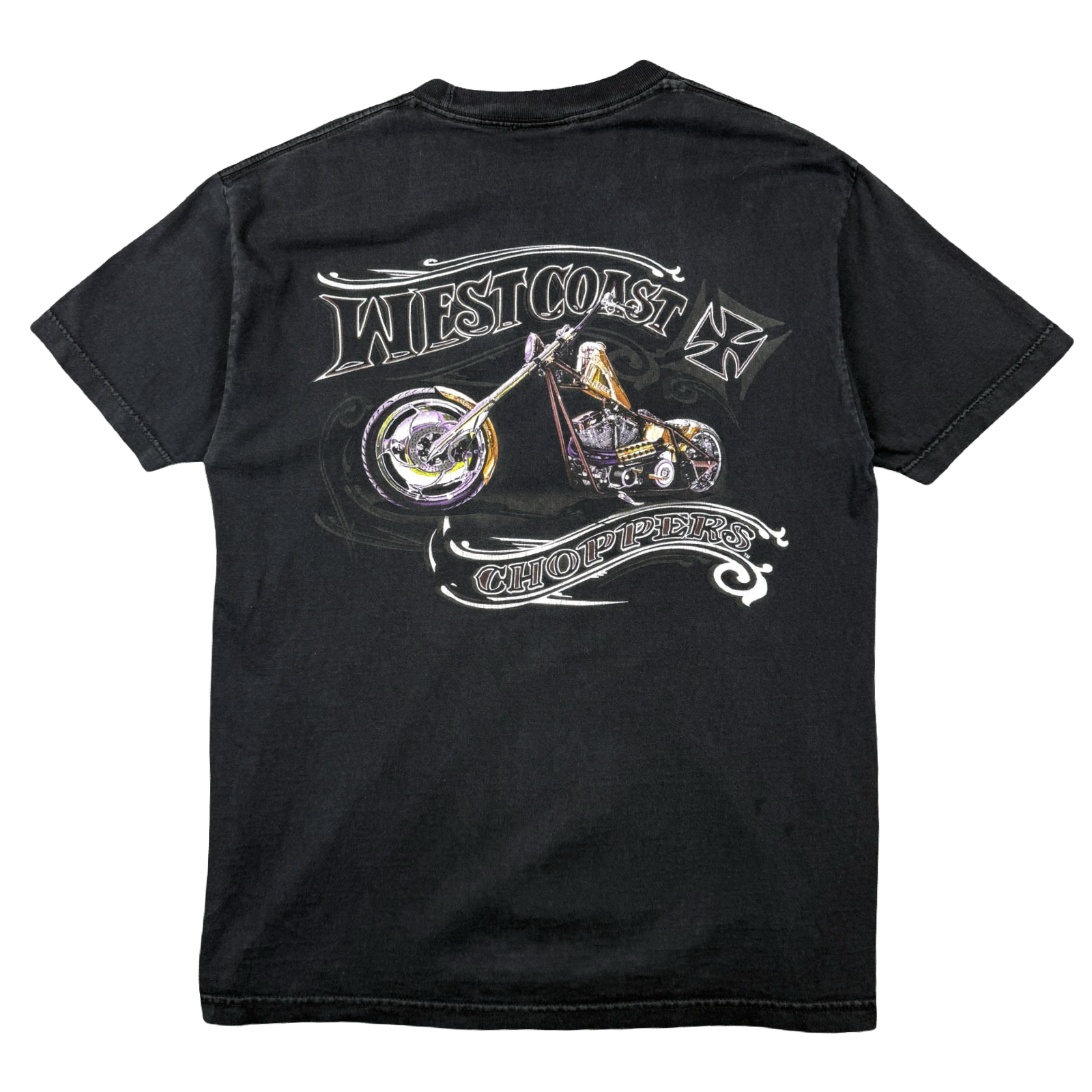Vintage West Coast Choppers Bike Tee Black