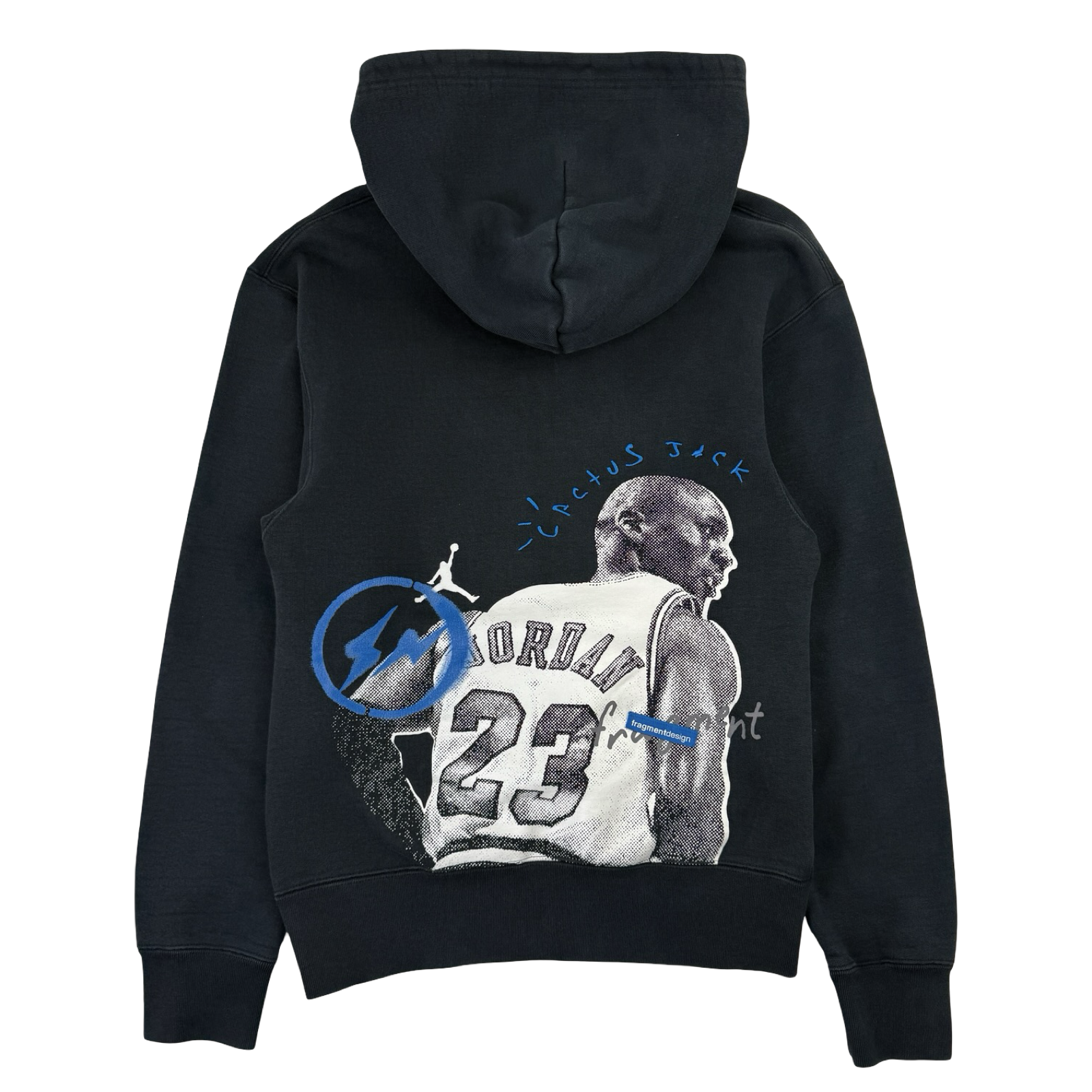 Travis Scott x Jordan x Fragment Hoodie Black (USED)