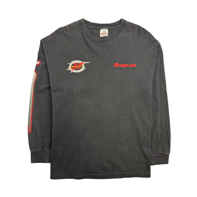 Vintage Snap On Velocity L/S Tee Black