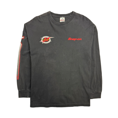 Vintage Snap On Velocity L/S Tee Black | Vintage Clothing Store Canada