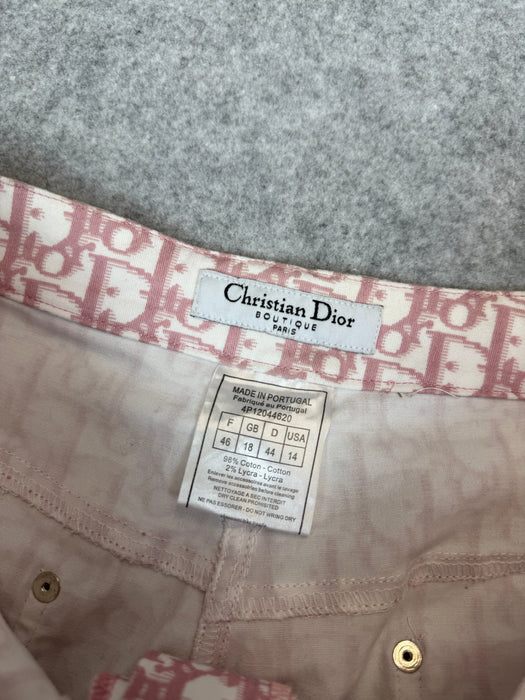Women’s Christian Dior Monogram Pants Pink | Vitnage Clothing Store Canada