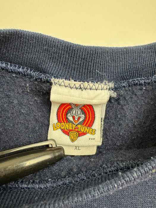 Vintage 90s Tweety Bird Sweatshirt Navy | Vitnage Clothing Store Canada