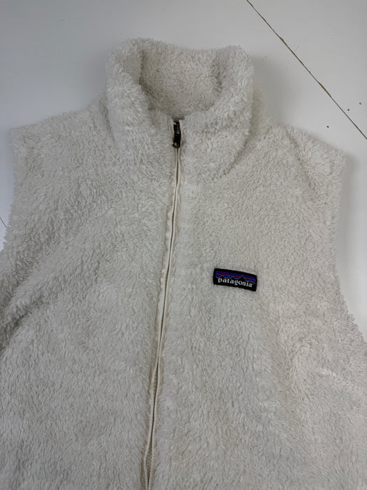 Women's Patagonia Los Gatos Fleece Vest White | Vitnage Clothing Store Canada