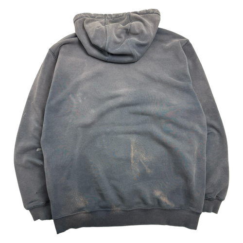 Vintage 2000's Carhartt Pullover Hoodie Faded Navy | Vintage Clothing Store Canada