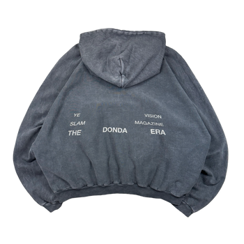 Kanye West Donda Doves Slam Hoodie Washed Black (USED)