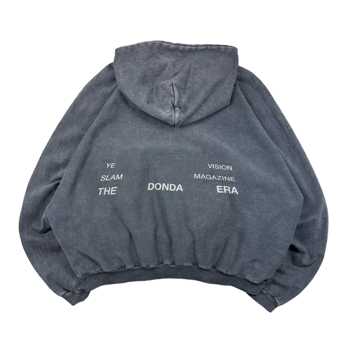 Kanye West Donda Doves Slam Hoodie Washed Black (USED) | Vitnage Clothing Store Canada