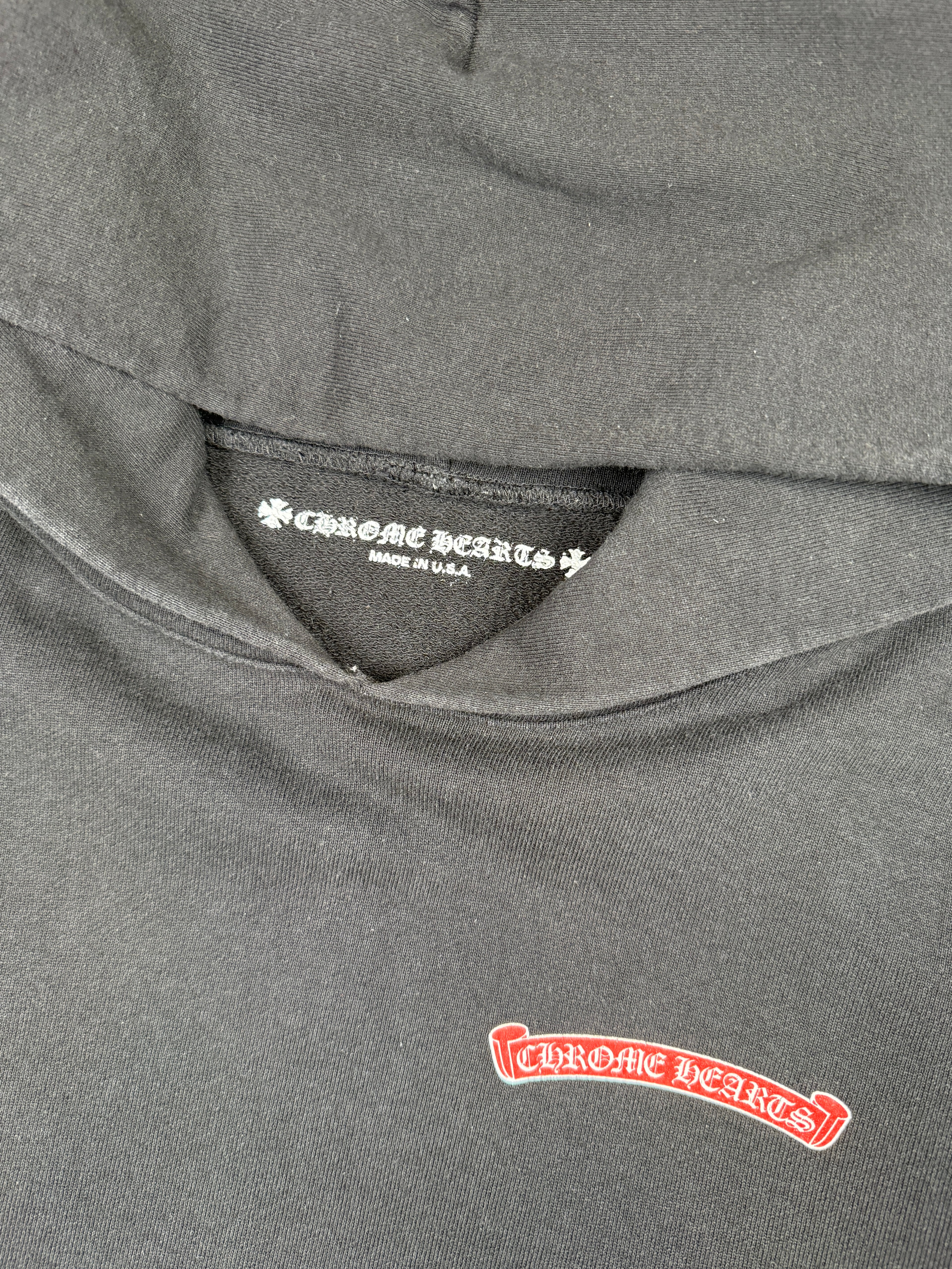 Chrome Hearts Matty Boy Stay Fast Hoodie Black