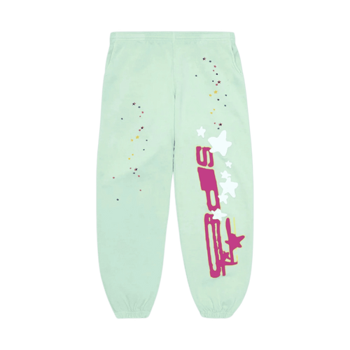 Sp5der SP5 Mint Sweatpants 'Mint' | Vintage Clothing Store Canada