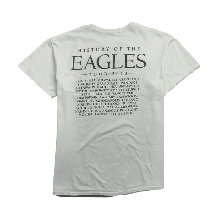 (L) History Of Eagles 2013 Tour Tee White | Vitnage Clothing Store Canada