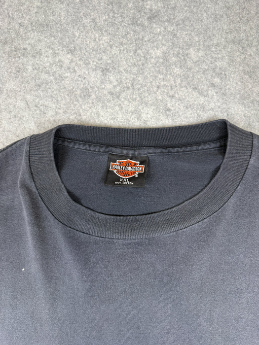 Vintage Harley Davidson Honolulu Hawaii Tee Black | Vitnage Clothing Store Canada
