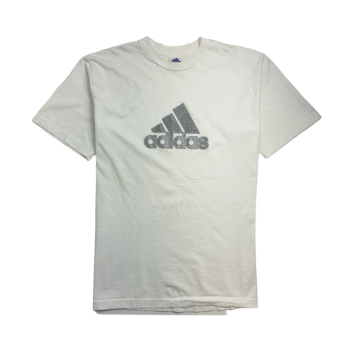 (L) Vintage 90s Adidas Tee White | Vintage Clothing Store Canada