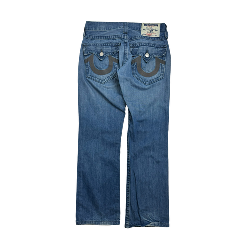 Vintage Y2k True Religion Straight Cut Denim Pants | Vintage Clothing Store Canada