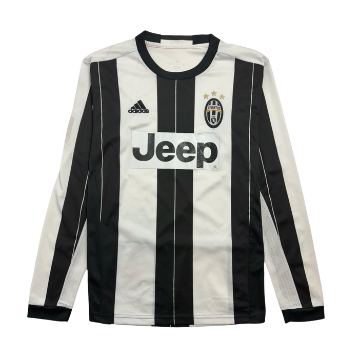 (M) Adidas Juventus L/S Soccer Jersey Black/White | Vitnage Clothing Store Canada