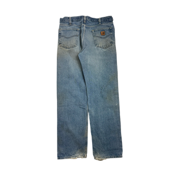 Vintage Carhartt Denim Pants Blue