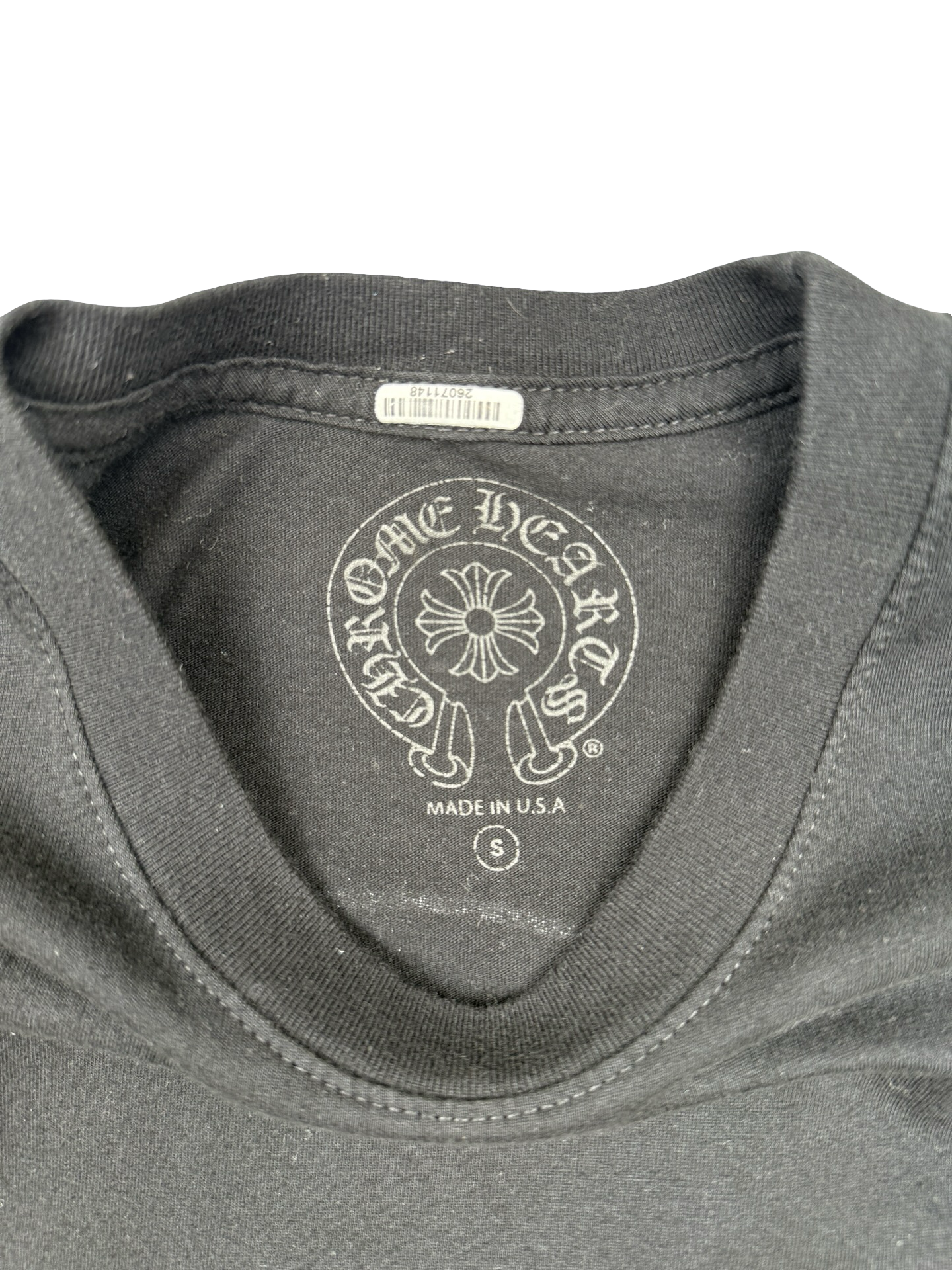 Chrome Hearts Deadly Doll Horseshoe Tee Black