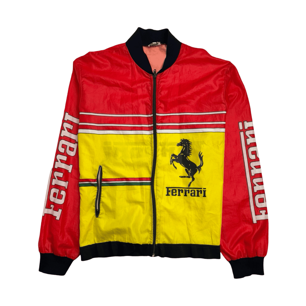 Vintage 90s Ferrari Light Jacket Red