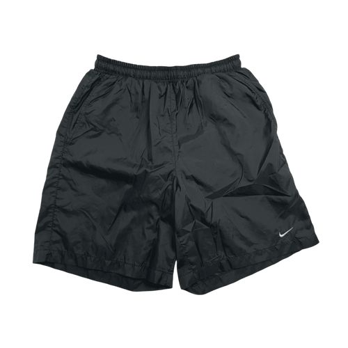 (S) Vintage 2000s Nike Nylon Shorts Black | Vintage Clothing Store Canada