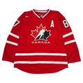 Vintage Nike Team Canada Hockey Sidney Crosby Jersey Red