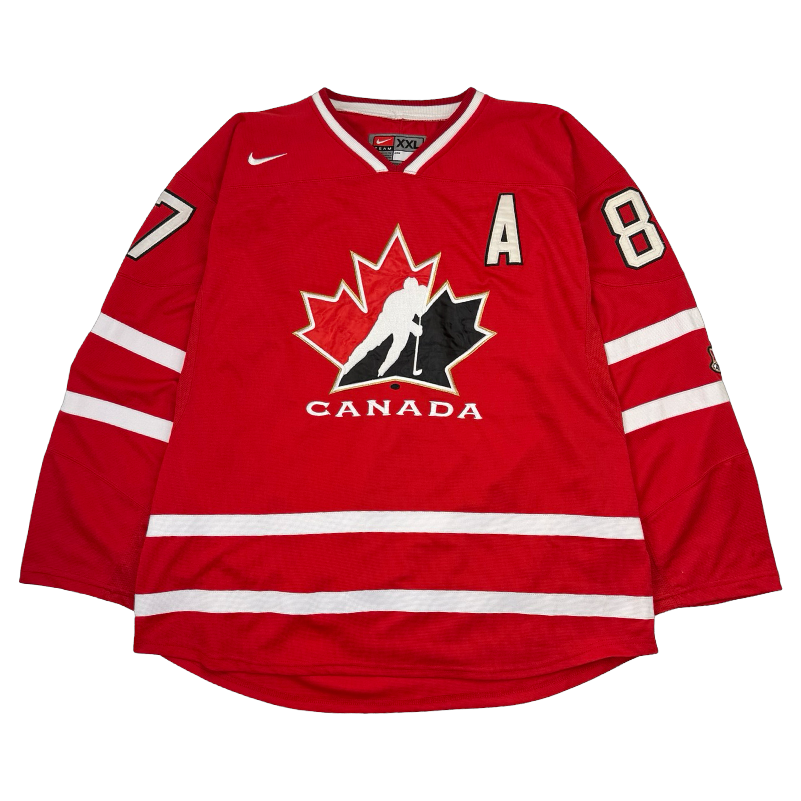 Vintage Nike Team Canada Hockey Sidney Crosby Jersey Red