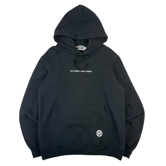 BAPE x OVO Pullover Hoodie Black (USED)