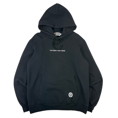 BAPE x OVO Pullover Hoodie Black (USED) | Vintage Clothing Store Canada