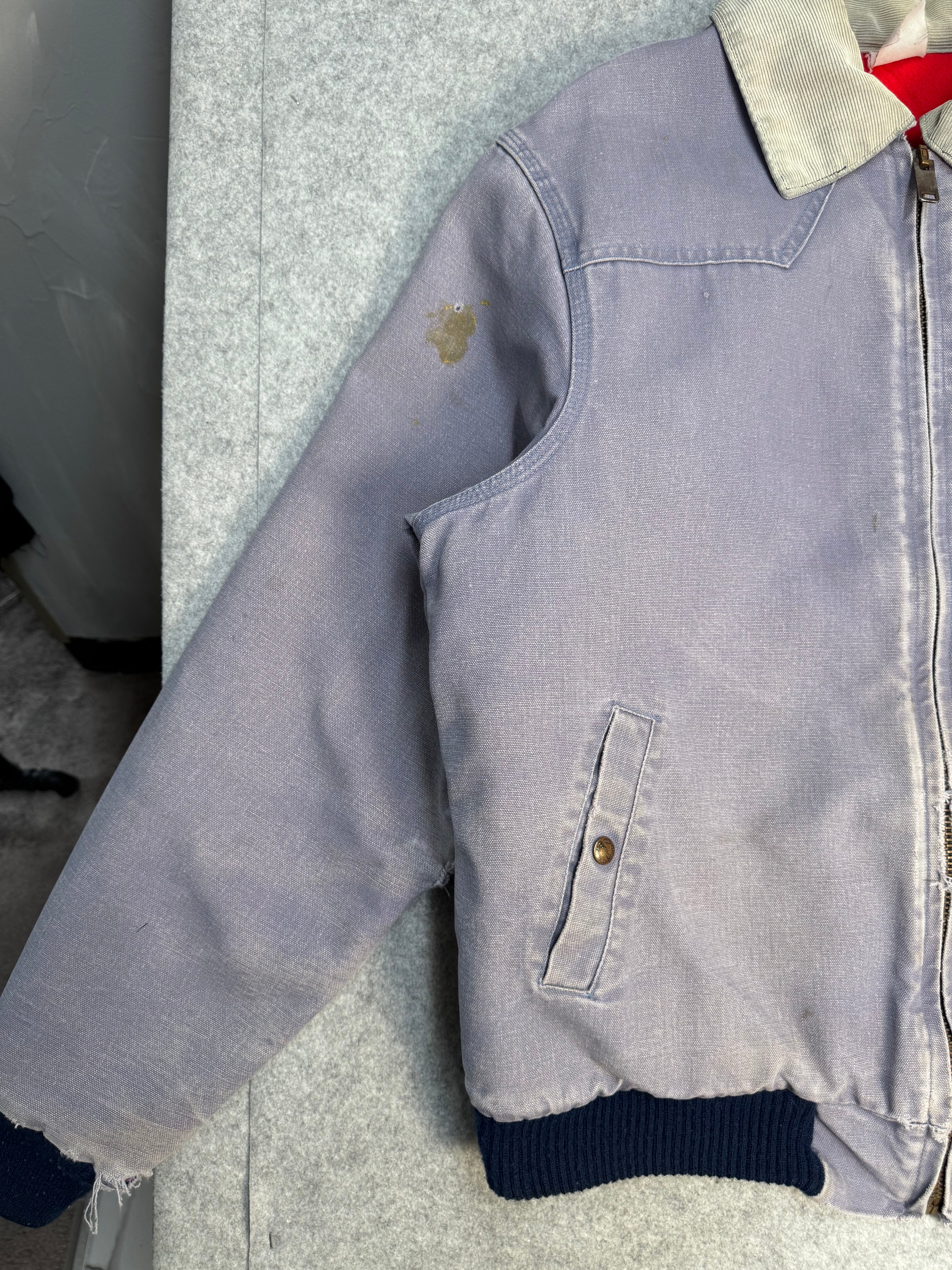Vintage 1990’s Carhartt Santa Fe Centennial Work Jacket Faded Lilac