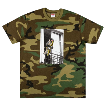 Supreme ANTIHERO Balcony Tee Woodland Camo
