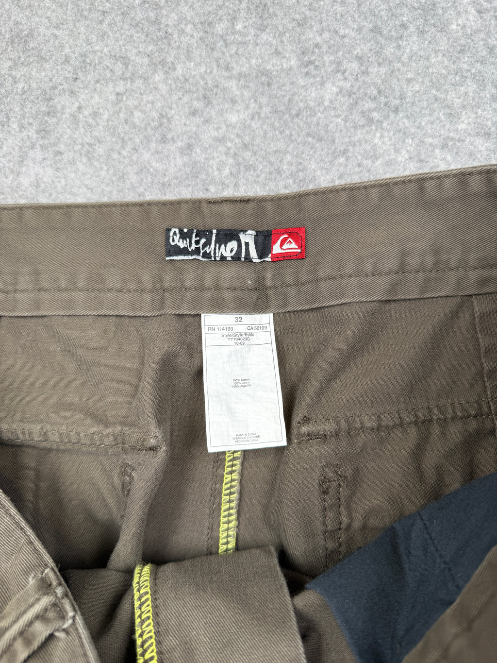 Quicksilver Cargo Shorts Brown