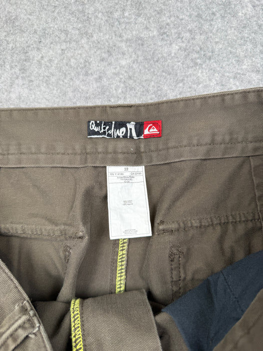 Quicksilver Cargo Shorts Brown | Vitnage Clothing Store Canada