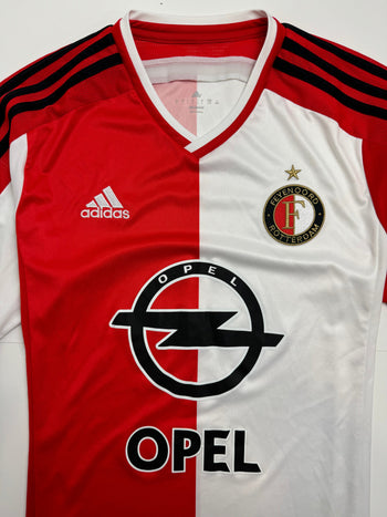 (M) Adidas Feyenoord Rotterdam Soccer Jersey Red