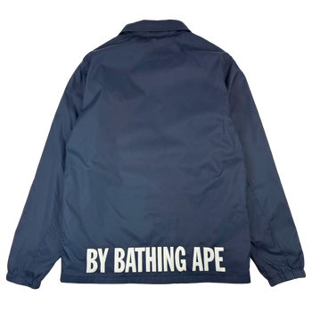 BAPE Ape Head Coach Jacket Navy (USED)