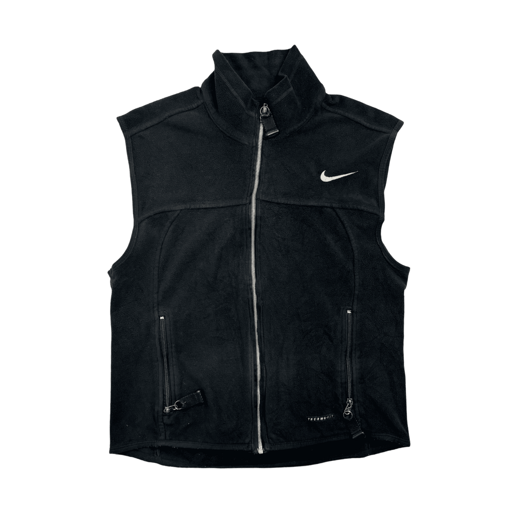 (M) Vintage Nike ACG Full-Zip Fleece Vest Black