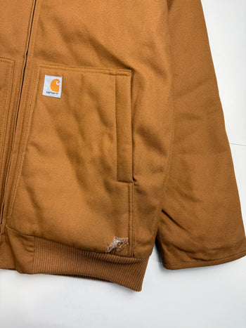 Carhartt Active Hooded Work Jacket Khaki