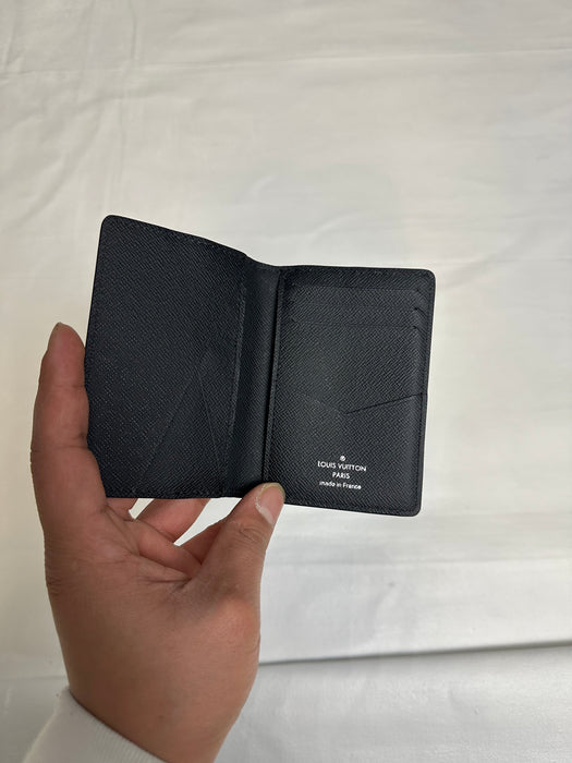 Louis Vuitton Monogram Eclipse Pocket Organizer Black/Grey | Vitnage Clothing Store Canada